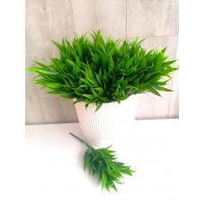  Зелень,  декоративная ветка, 25см