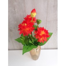 Лотосы букет, 40см