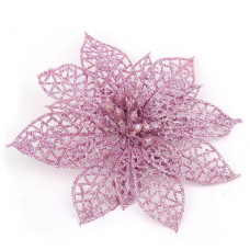 Цветок декоративный 15см (с прищепкой)