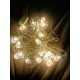 Гирлянда светодиодная 4м, 20 лапмочек, 220V, блок питания