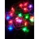 Гирлянда светодиодная 4м, 20 лапмочек, 220V, блок питания