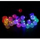 Гирлянда светодиодная шар с каплями 4м, 40 шаров,  220V, блок питания
