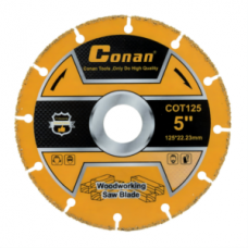 Диск пильный для УШМ с твердосплавной режущей кромкой 125*22,23*1,2