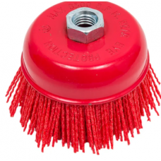 Щетка дисковая для УШМ (чашечная),  нейлон