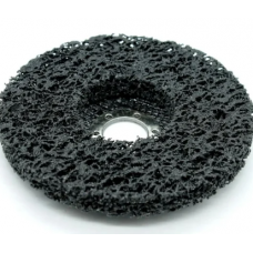 Круг шлифовальный синтетический фибровый (коралловый) 125мм ЧЕРНЫЙ