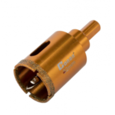 Коронка по стеклу и керамике с центрующим сверлом GOLD от 20мм до 100мм