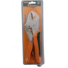 Зажим ручной 250мм,прорезиненные ручки,блистер