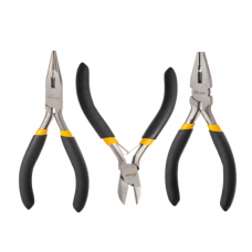 Комбинированный набор 3 пр:плоскогубцы мини,кусачки мини,тонкогубцы мини.
