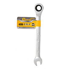 Ключ рожково-накидной с трещоткой