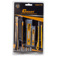 Набор ножей с сегментированным лезвием 18мм+9мм, по 5 лезвий в комплекте