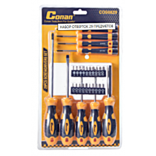 Набор отверток  и бит 29 предметов