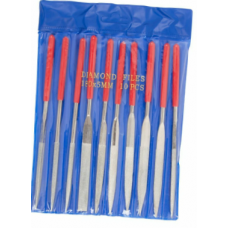 Набор  алмазных надфилей 5*180, 10пр.