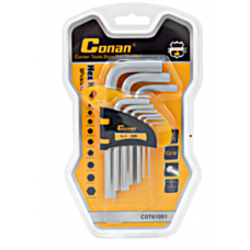 Набор шестигранных ключей 9 пр. (МАЛЫЙ, СРЕДНИЙ, БОЛЬШОЙ)