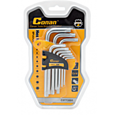 Набор имбусовых ключей 9 пр. (МАЛЫЙ, СРЕДНИЙ, БОЛЬШОЙ)