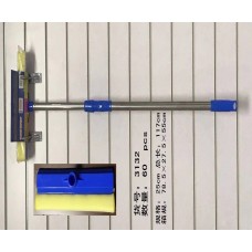 Швабра с телескопической металлической ручкой 25 см