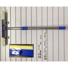 Швабра с телескопической металлической ручкой 30 см